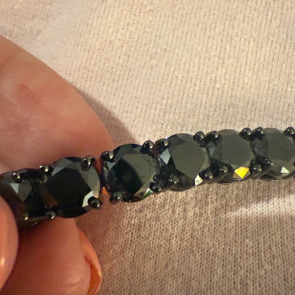 Park Lane Black Stone Bracelet